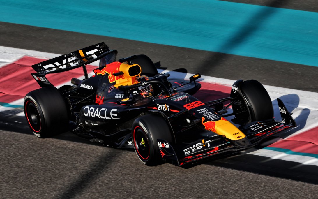 Yuki Tsunoda Test Drives for Red Bull at Yas Marina Circuit